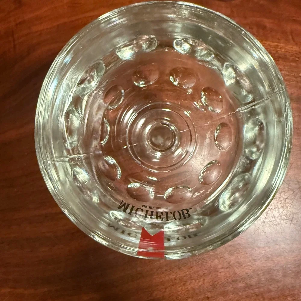 Michelob beer goblet